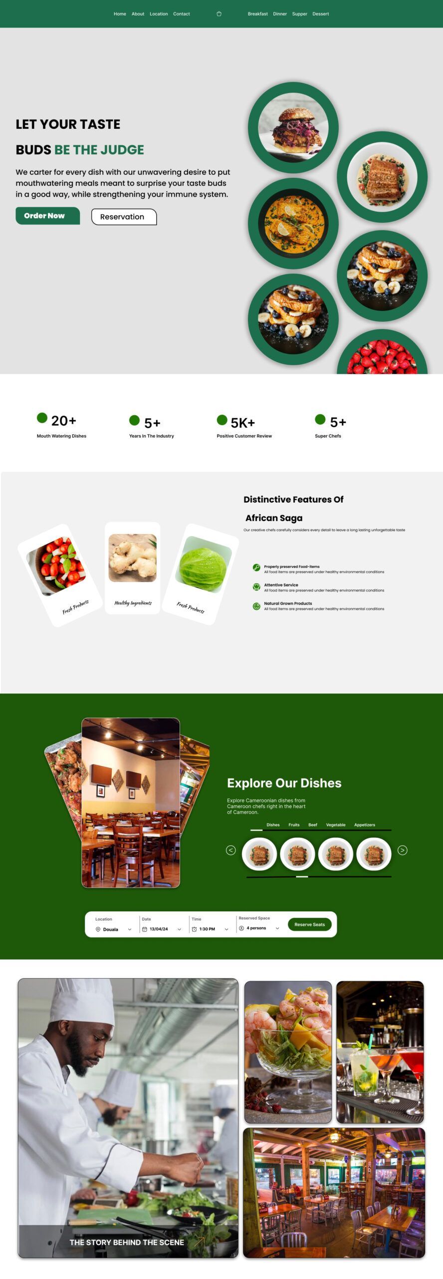African Saga Restaurant