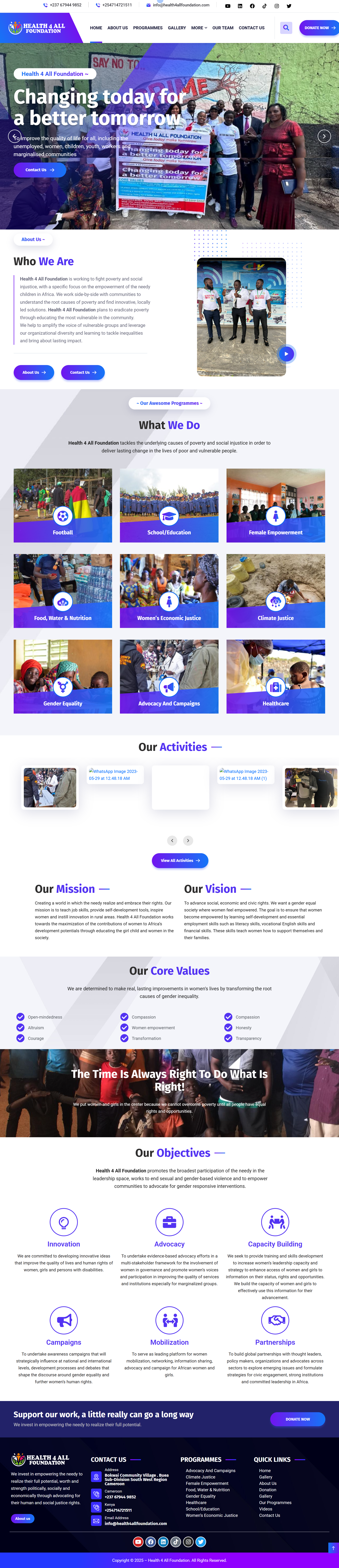 Health 4all foundation